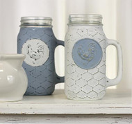 Country Chalky Finish Mug Set